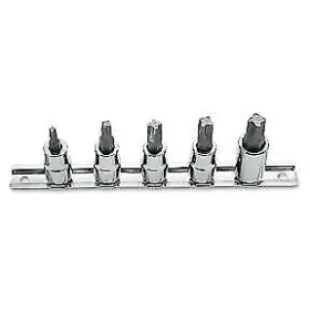Cta-8140 Cta Manufacturing Corporation 8140 5 Pc. 3/8 Inch Drive Mortorq Bit Socket Set For Gm/chrysler