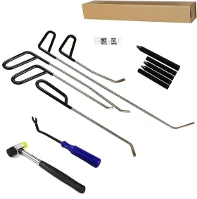 Toolpc-210722-b09tpbxw74 Cygoods 721927226112 12pcs/set Auto Dent Repair Rods Kit Body Hook Robs Removal