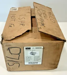 3kw94g Dayton Electric Motor 1.5hp 1730rpm 3ph 208-230/460v Tefc 145t Frame New