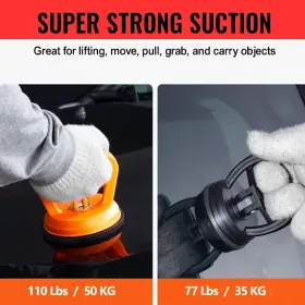 Delwotoma 768771944243 Dent Puller Portable Car Suction Cup Body Paintless Remo #3