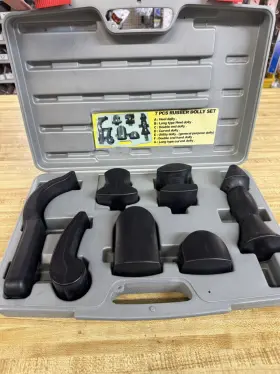 Dtf-df-ab711 Dent Fix Ab711 Equipment Rubber Dolly Set - Aluminum 7 Pieces