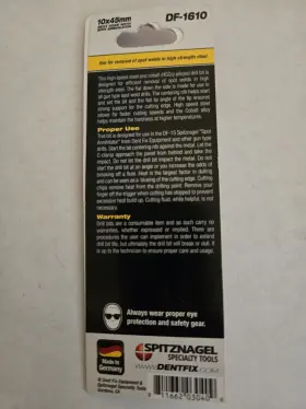 Df-1610 Dentfix Dent Fix Spitznagel 10mm Spot Weld Drill Bit - Tools Body Shop Repair #3