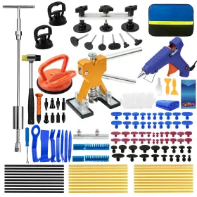 Diqdi Pdr-139-1 Dent Puller Kit 139pcs Paintless Removal Car Repair Tools Glue Gun Hail
