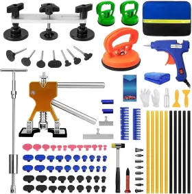 Dopke 797447114321 97pcs Dent Puller Kit Removal For Repair Car With Slid