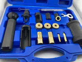 Dptool 053742463091 18pc Injector Puller Removal Garage Installer Tool Set For Vag Audi Vw Fsi Kit #3