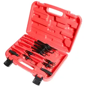 Dptool 793288807170 Abn Snap Ring Pliers Straight And Bent Retaining With Hook Pick 11pc