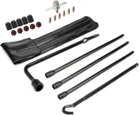 Dr0923drj Dr.roc Spare Tire Tool Kit With Jack Handle And Wheel Lug 03-21 Ram 1500