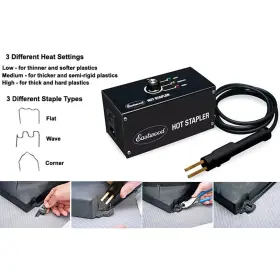 13650 Eastwood Hot Stapler Plastic Repair Welding Kit Tools Car Bumper Body #2