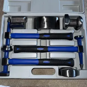 31198 Eastwood 7pcs Auto Body Hammer Dolly Tool Kit Car Repair Sheet Metal Tools