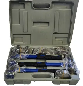 Cqx07f Eastwood New 7 Pcs Auto Body Fender Repair Dent Truck Kit Hammers Dollies