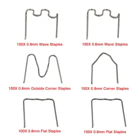 E17030301l Ecarpartst Thermo Repair Full Kit For Hot Stapler Car Bumper Fender Tool 600 Staples