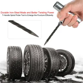 Gpct1566 Edge Collections New 57-piece Tire Repair Kit Tools For Cars And Trucks #3
