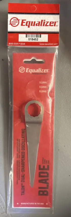 518452 Equalizer Oscillating Blade 5 Inch X 2-1/4 - 2 Pack. Sku