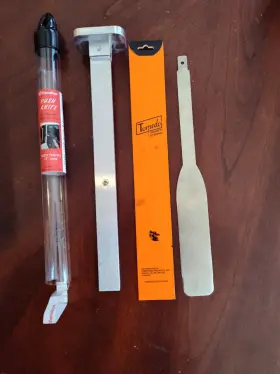 Eq-push-12 Equalizer Push Knife 12 Inch And Torpedo Auto Glass Cut Out Blade 1.5 X #2