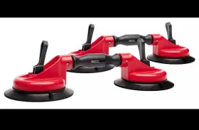 Ssc209 Equalizer Two Super Size Vacuum Suction Cups - Glass Repair Brand New