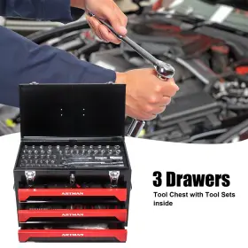 Esddg 699926866434 439pcs Mechanic Tool Kit Automotive Repair Kits Metal With Box Home