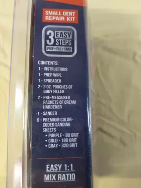 105050 Evercoat Body Shop Small Dent Repair Kit #3