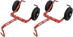 5800.2018 Extreme Max Pro Series Adjustable Snowmobile Dolly System Red