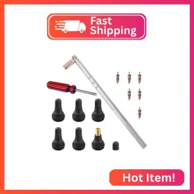 Cn18102602 Febrytold Tire Valve Stem Tool Remover And Installation 6 Pcs Tr412 Snap-in