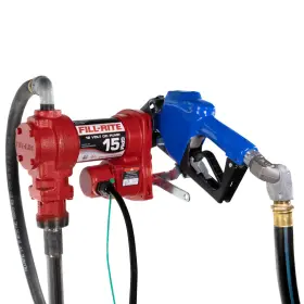 Fill-rite Fr1210harc Pump Transfer 12v 15 Gpm Arctic Cold Weather Red Fuel Fill-rite