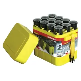 Gcb12 Flexzilla Porta-pak Grease And Caulk Tube Storage Box Holds 12 Standard