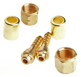 60326 Forney Hose Repair Kit Oxygen Acetylene 1/4-inch 0.25 Inch Brass