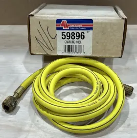 59896 Four Seasons Yellow Ac Manifold Gauge Hose 96ftft New Old Stock Usa Made