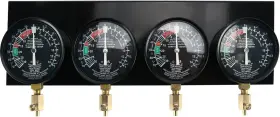 Sz6528 Freetec Motorcycle Fuel Carburetor Synchronization Kit Vacuum Sync Gauge Adjustment Set #3
