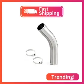 Nh-298 Gasher 1pcs 45 Degree Elbow Aluminum Alloy Tube Intercooler Pipe Air Intake