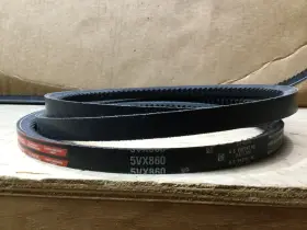 5vx860 Gates Engine Belt Cogged V-belt 86 Inch Circumference .63 W .55 D #2