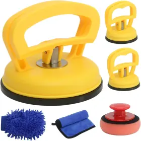 Nbbch001  Generic Car Dent Repair Kit Puller Auto Body Remove Yellow Suction Cup
