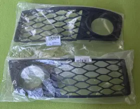 8e0807681e3fz Genuine Audi B7 Rs4 Fog Lights Grille Bumper Mesh 8e 8h 2005-2009 Original New L R