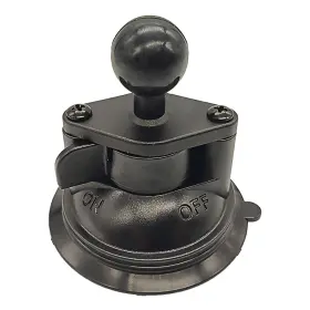 Givubes 768492778349 Suction Cup Mount Base With 1 Inch Ball For Vehicle Windshields