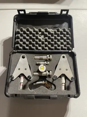 0556 Glass Mechanix Dual Windshield Repair Kit Used And In Great Condition