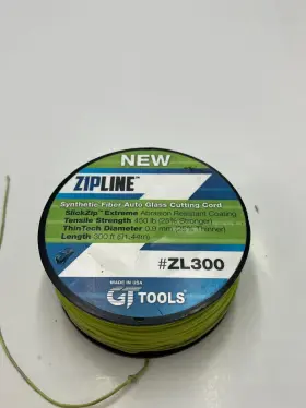 Glass Technology 812096024088 Zipline Auto Cutting Line Zl300 Reusable 300ft