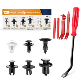 Grc-141 Gooacc 120pcs Car Bumper Push Retainer Clips And One Size 120 5 Tools