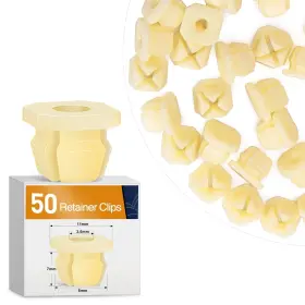 Grc-197 Gooacc 50 Pcs Grill Screw Nuts #8 One Size