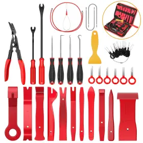 Grc-92 Gooacc 40pcs Trim Removal Tool Auto Terminal Set Red