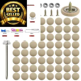 A1117-beige Goosla 65 Set Car Roof Headliner Repair Kits 262 Pcs Auto Beige Flannelette