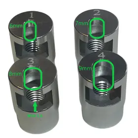 Gat-gt-3001 Grade A Tools Pdr Glue Tab Pulling Heads Collision Repair #2