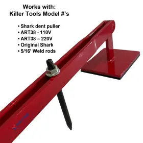 Gat-lb-100-d Grade A Tools Leverage Pulling Bar And Weld Rod Kit For Killer Shark Dent Puller Art38 #3