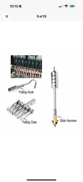 Mzdpk01 Grele 86pcs Dent Puller Welder Kit Car Body Spot Repair Device Stud Welding Hammer Gun