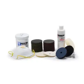 Diysmprem-3 Gt Tools Glass Scratch Repair Kit - Premium 3 Inch