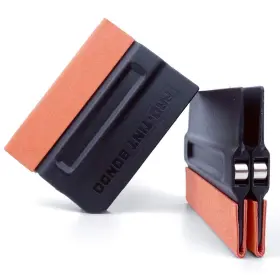 A178h02 Gugugi 3pack Magnet Felt Edge Squeegee Vinyl Wrap Tools Window Film Black 3ps