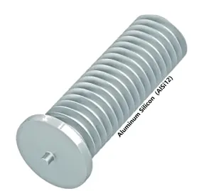 050136 Gys Alu-silicon Aluminum Pulling Studs - M4 X 12mm L Silicon Als