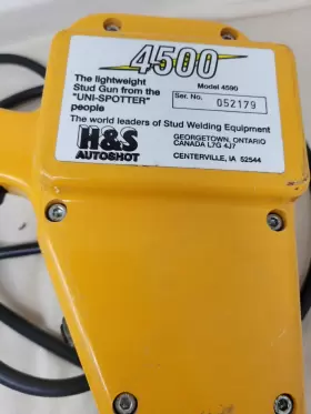 4590 H&s Autoshot 4500 Stud Gun With Puller Tested Works #2