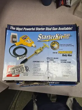 Uni-4550 H&s Autoshot Uni-spotter Starter Kit Plus 4500 Stud Gun Welder Dent Puller