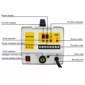 239831 Haywhnkn Spot Welder Dent Puller Car Body Sheet Metal Repair Machine Easy Operate 220v #3