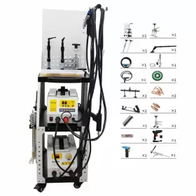 239871 Haywhnkn Spot Welder Dent Puller Kit Car Body Pulling Welding Repair Machine 220v 1.5kw