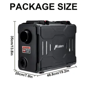 Ntv6481171 Hcalory Heater Toolbox Double Lock Box Case For Diesel Anti-pressure Us #2